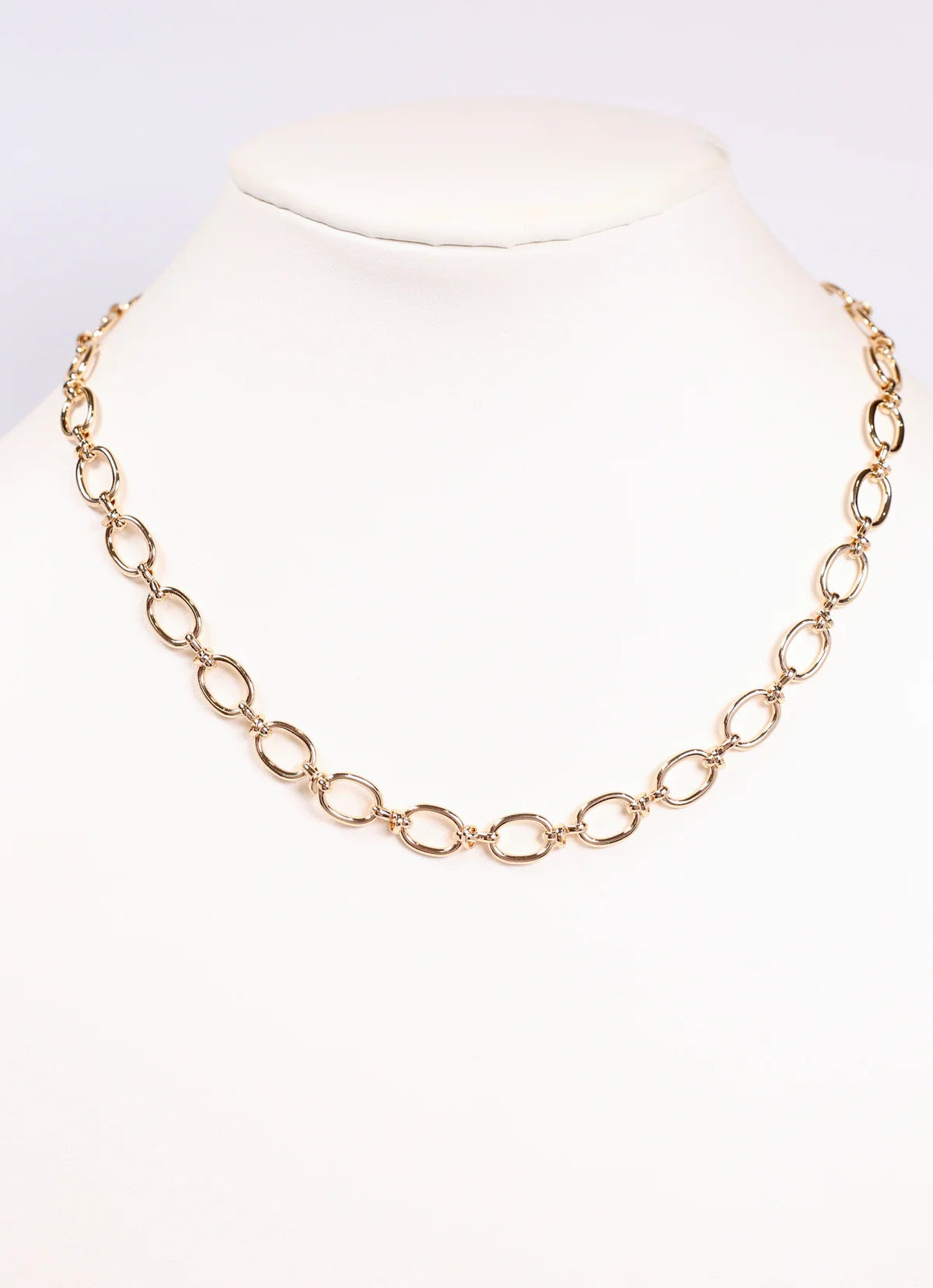 Caroline Hill Gold Morrison Link Necklace