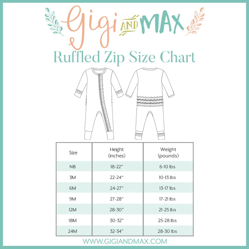 Savannah Ruffle ZIP