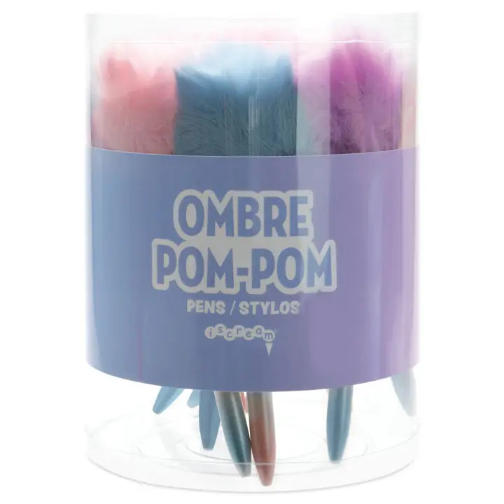 Ombre Pom Pom Pens