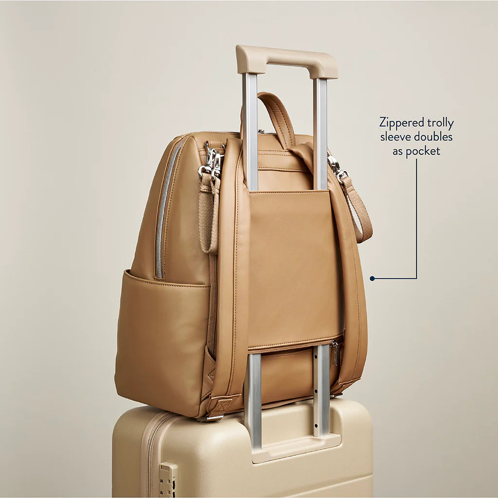 Itzy Ritzy Eras Backpack™ Midi Diaper Bag - Chai