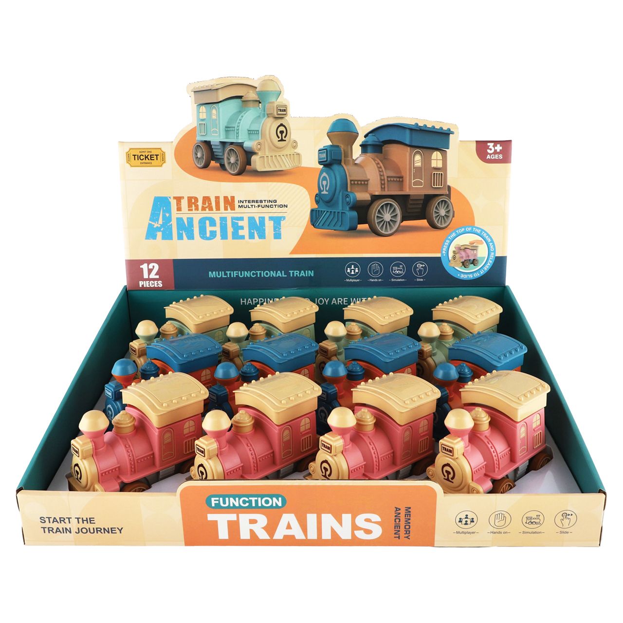 Light-Up Musical Toy Train