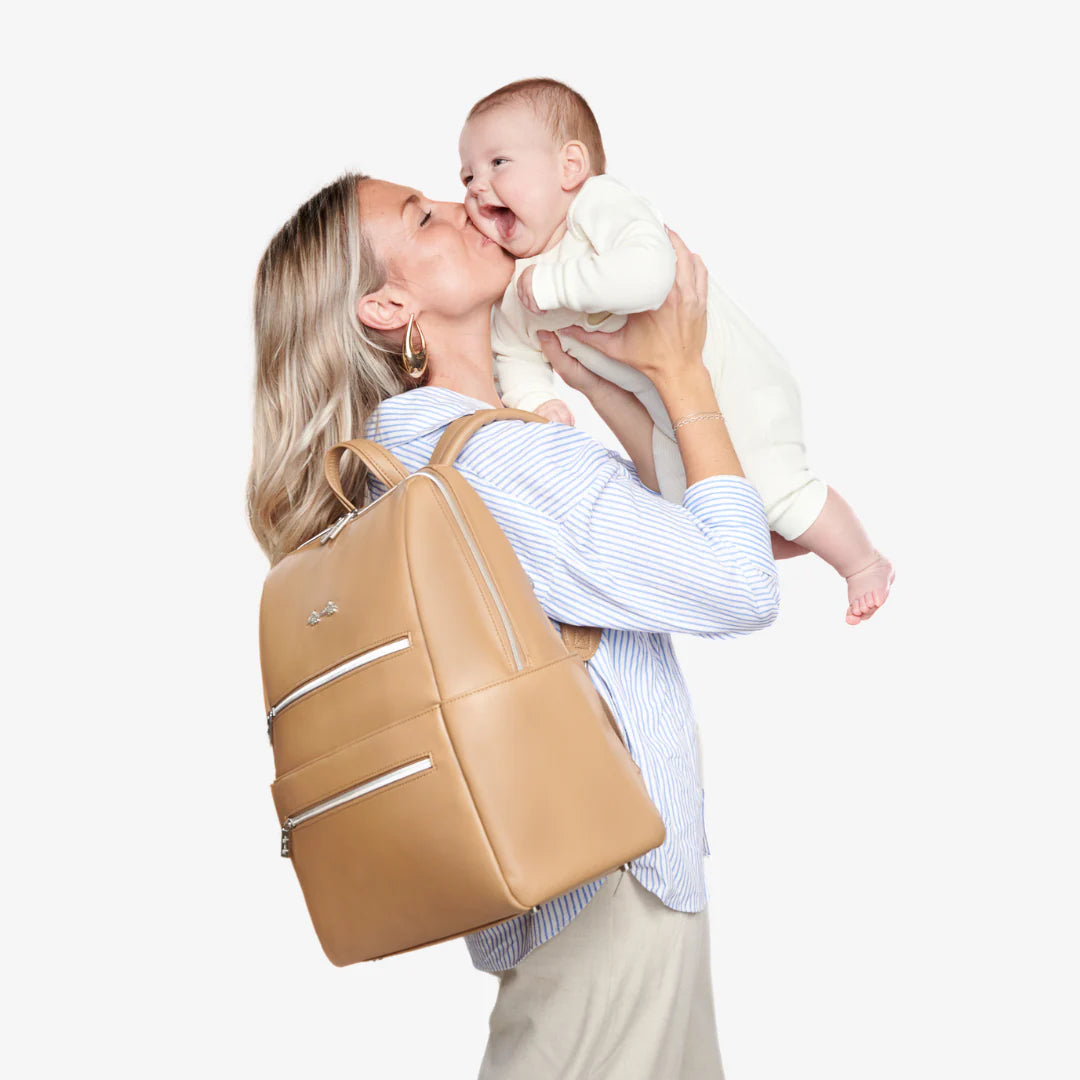 Itzy Ritzy Eras Backpack™ Midi Diaper Bag - Chai