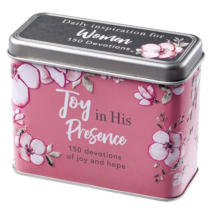 Cards in Tin Joy in His Presence