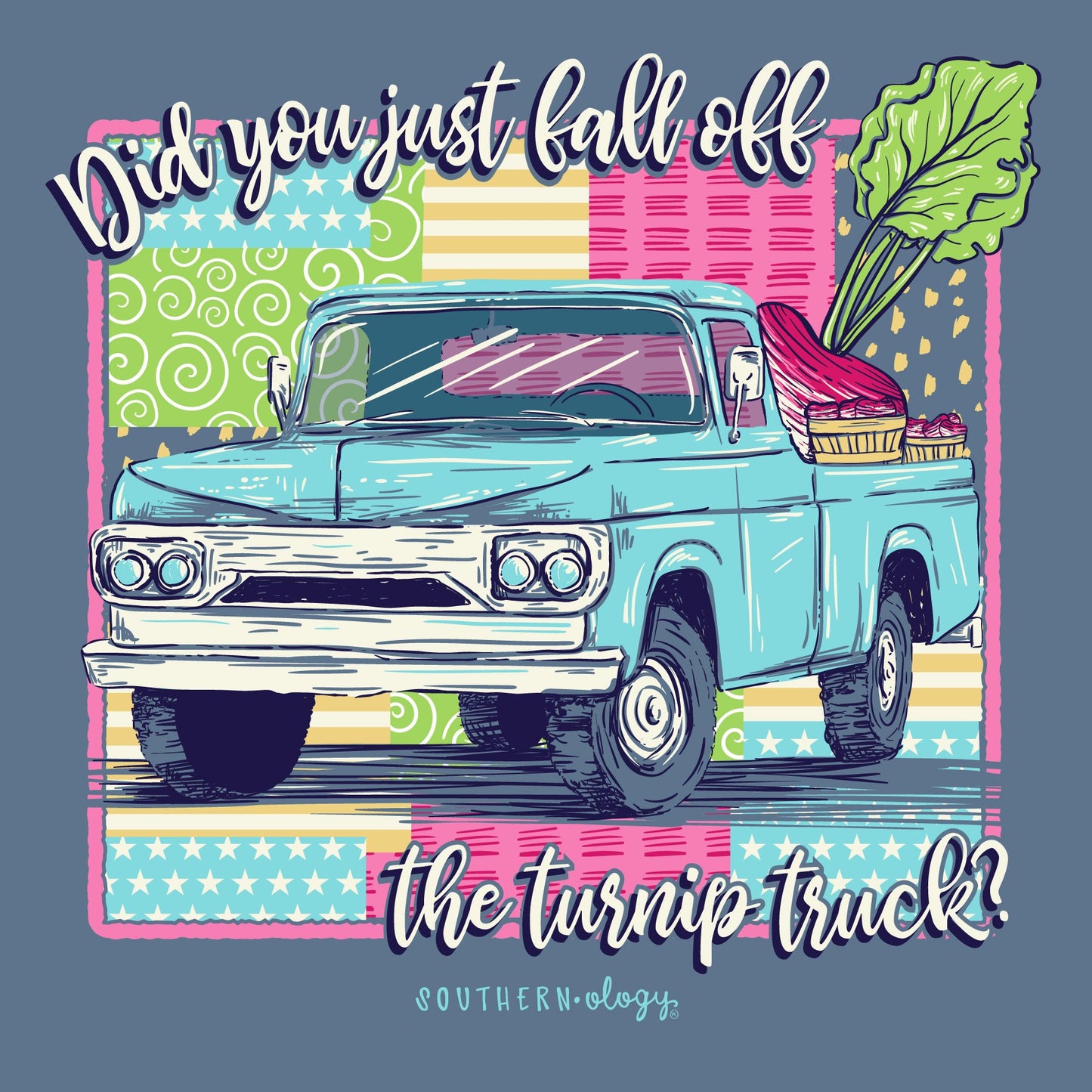 Southernology Pattern Turnip Truck T-Shirt