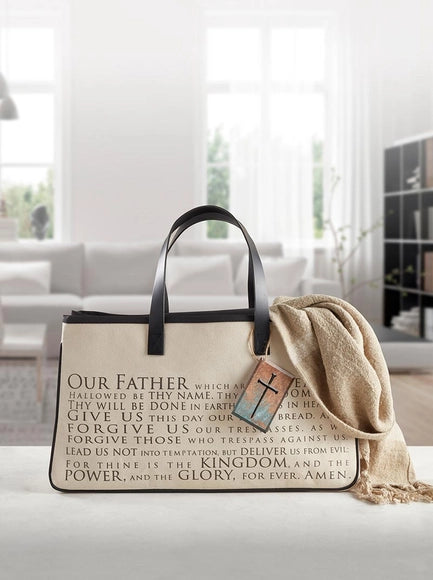 Canvas Tote Bag Our Father