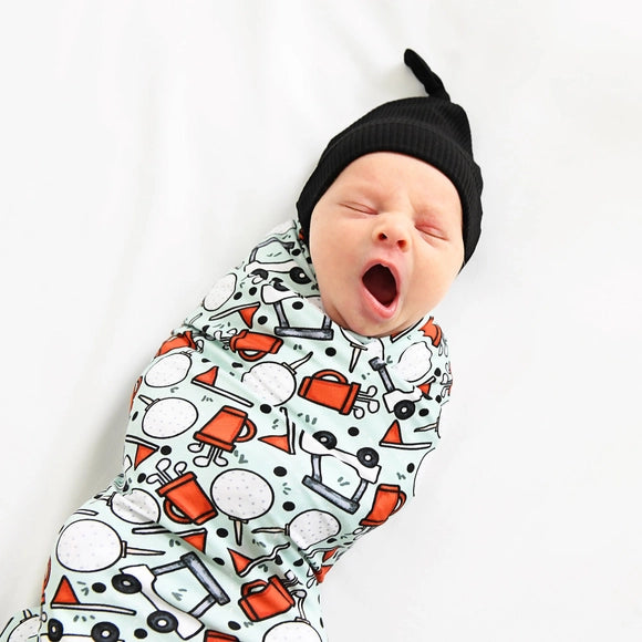 Boys Caddie Golf Swaddle