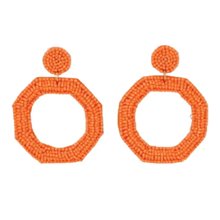 Viv & Lou Orange Sammi Earrings
