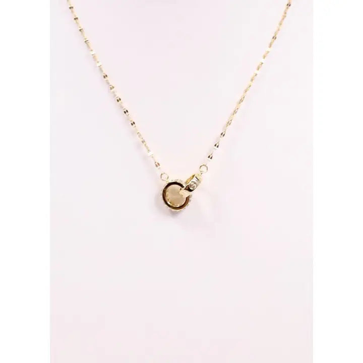 Caroline Hill Antonine Necklace with Charm Gold