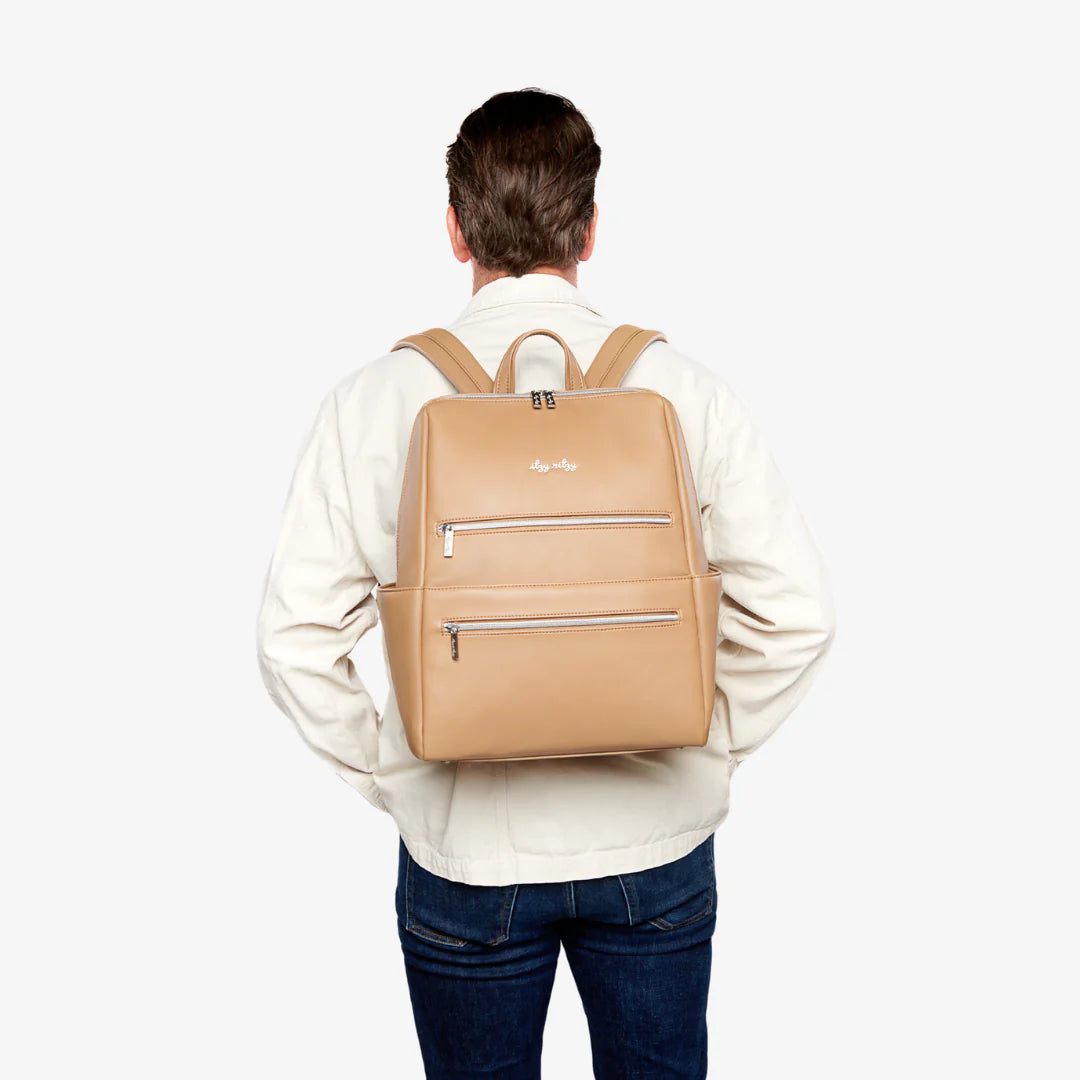 Itzy Ritzy Eras Backpack™ Midi Diaper Bag - Chai