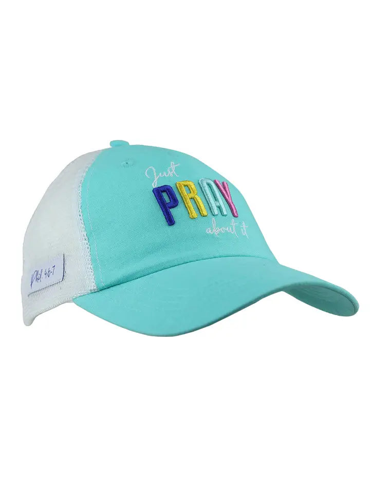Grace & Truth Womens Cap Just Pray About It