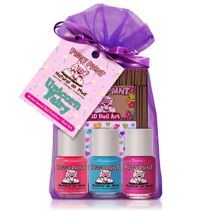 Piggy Paint 0.25 oz. Unicorn Fairy Polish Gift Set
