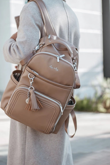 Itzy Ritzy Chai Latte Boss Plus Diaper Bag