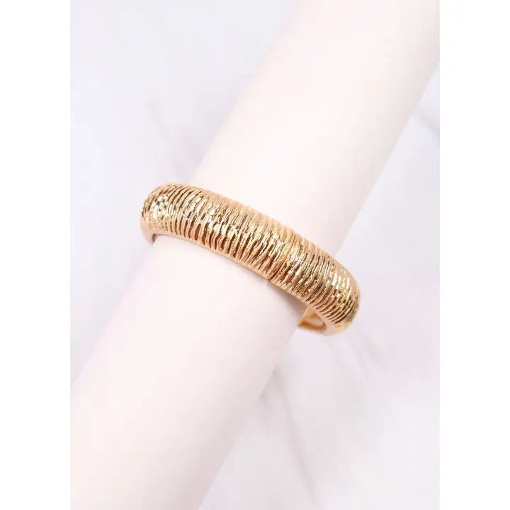 Caroline Hill Agda Metal Bracelet Gold