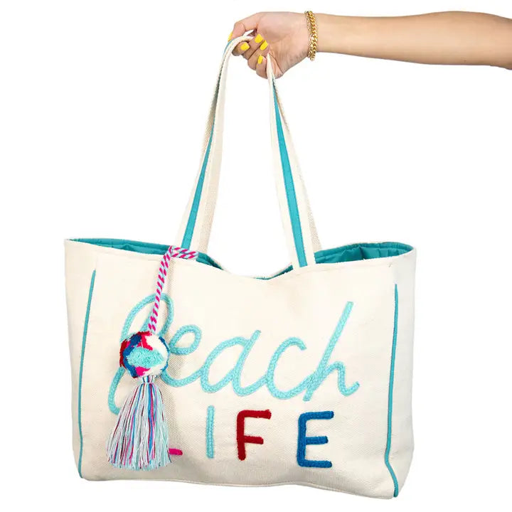 Katydid Beach Life Tote Beach Bag