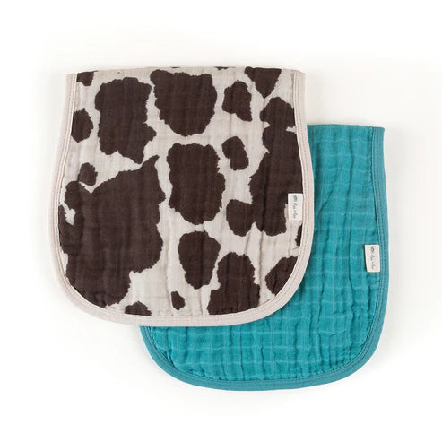 Itzy Ritzy Burp Cloths 2 Pack - Giddy Up