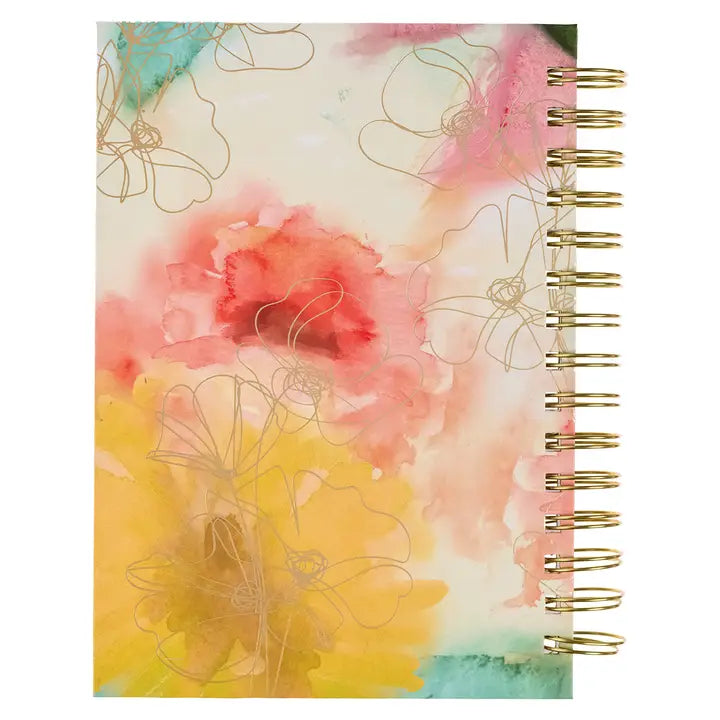 Faithfulness Pastel Watercolor Wirebound Journal
