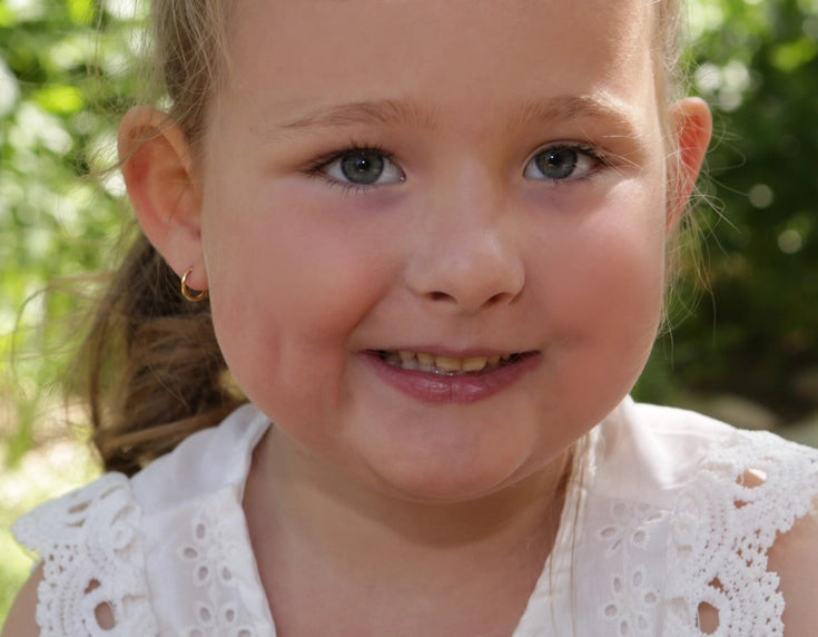 14K Gold-Plated Endless Hoop Earrings