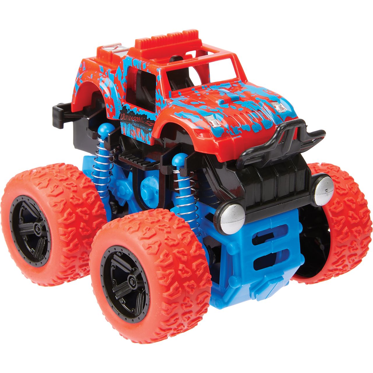 Friction-Powered Crazy Truck Toys