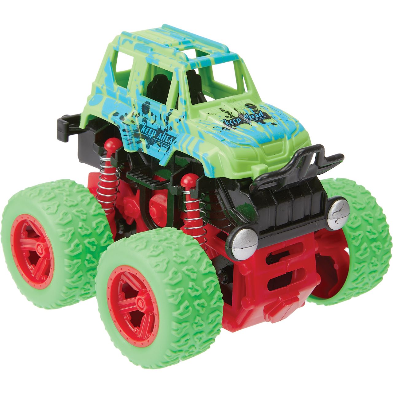 Friction-Powered Crazy Truck Toys