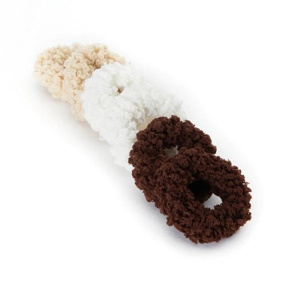 Organic Cotton Fluffy Ponies 6pc - Neutral