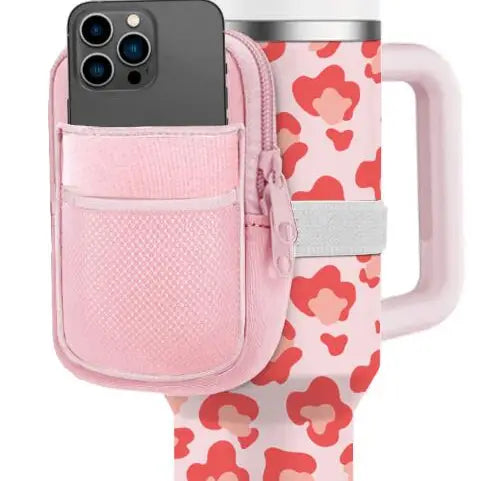 Katydid Light Pink Tumbler Zipper Pouch