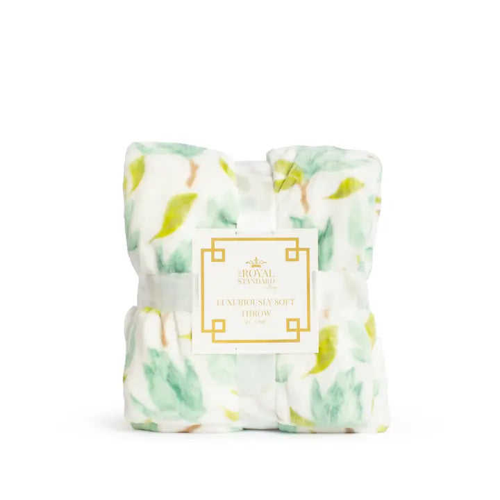 Audrey Throw Soft Green/Multi 50x60