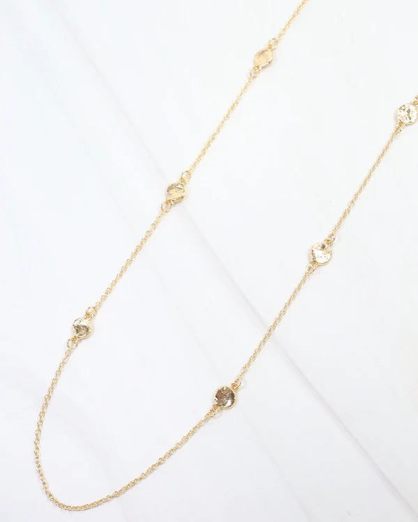 Caroline Hill Bedford Long Necklace Gold
