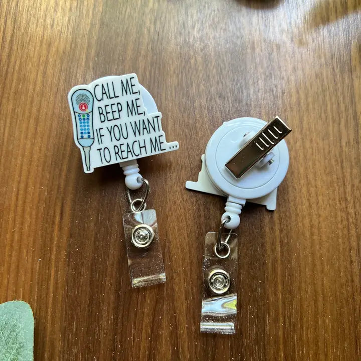 Call Me, Beep Me... Badge Reel