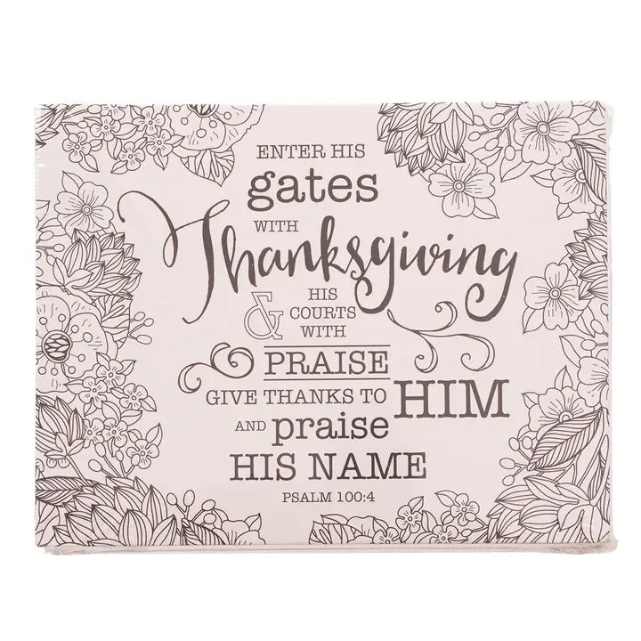 Coloring Cards Boxed Psalms in Color