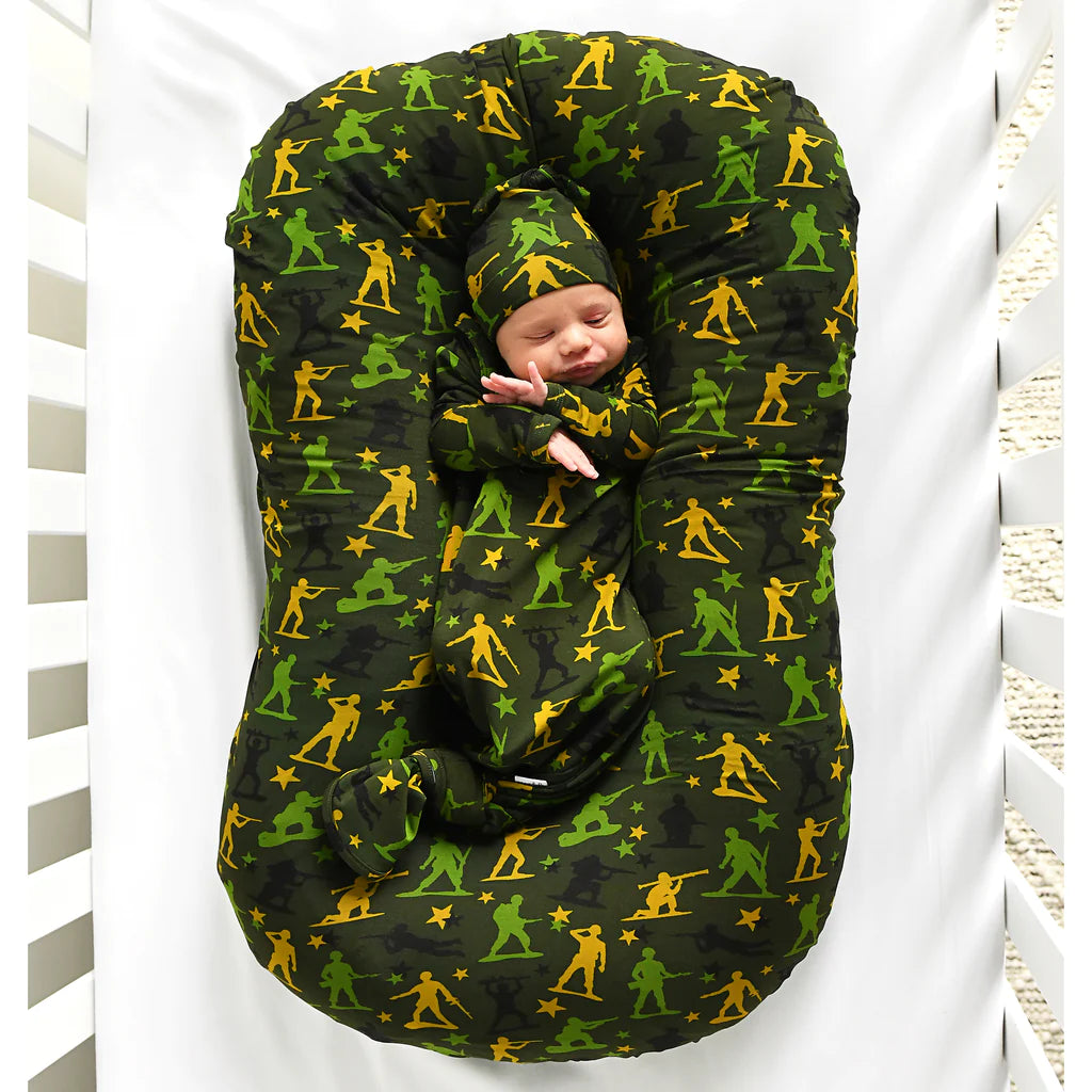 Boys Crew Soldiers Swaddle