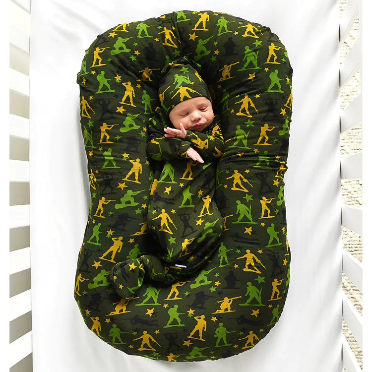 Boys Crew Soldiers Swaddle