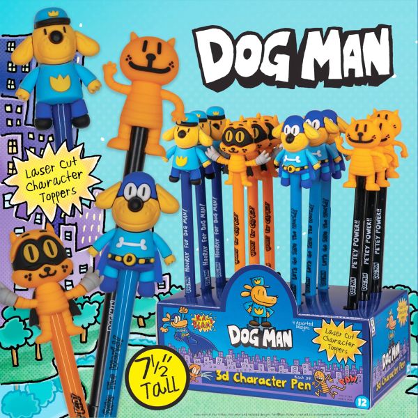 Dog Man 3D Character Pens