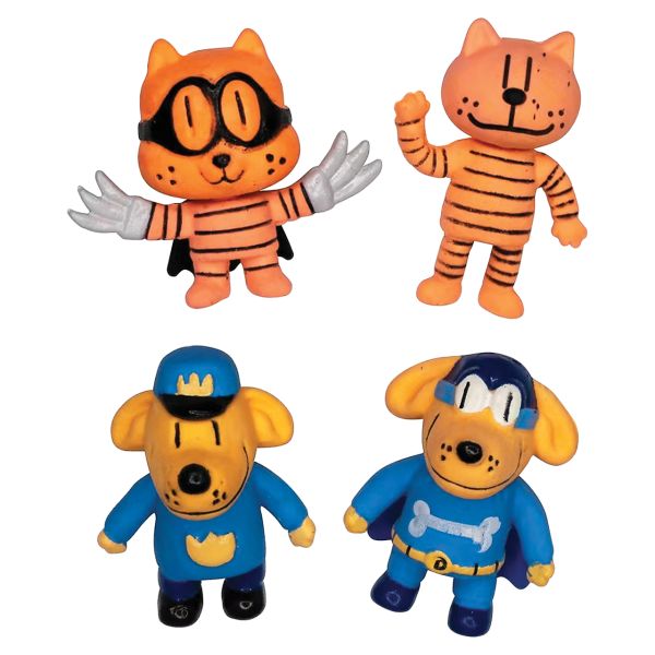 Dog Man 3D Erasers