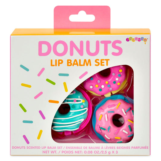Donut Lip Balm Set