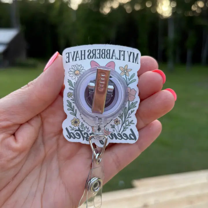 Flabbergasted Duck Badge Reel