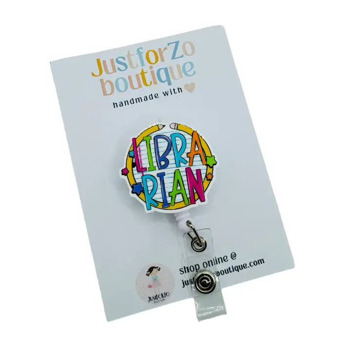 Librarian Badge Reel