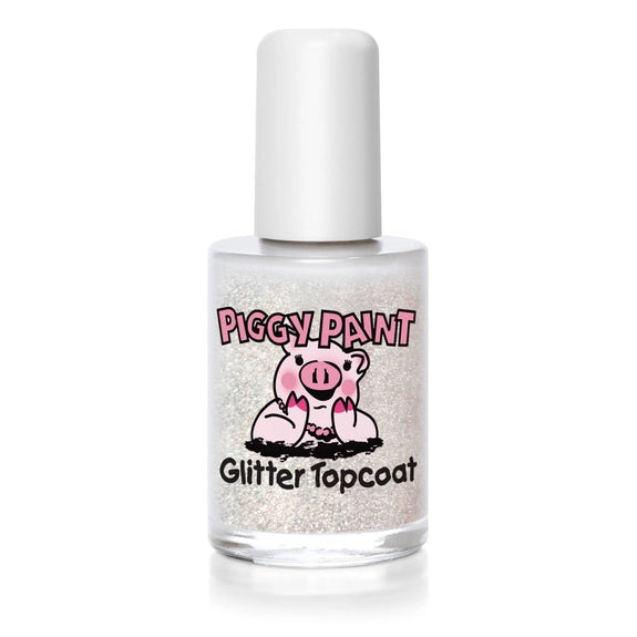 Piggy Paint Glitter Topcoat Nail Polish