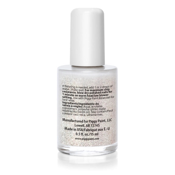 Piggy Paint Glitter Topcoat Nail Polish