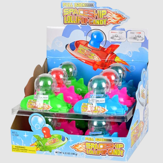 Spaceship Dip-N-Lik Lollipop