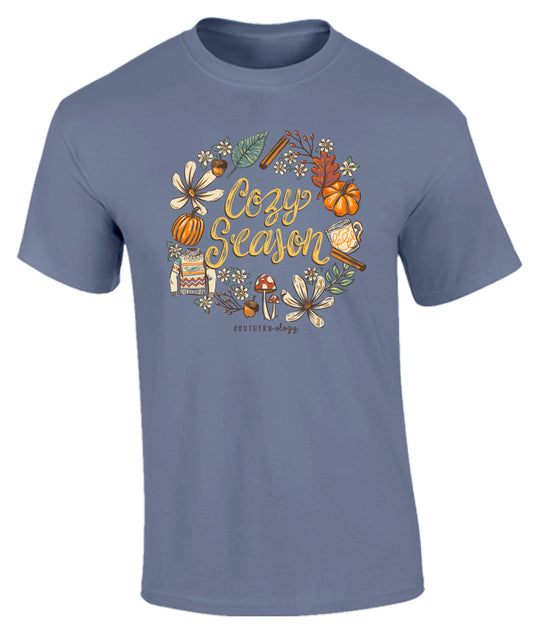 Southernology Cozy Season Statement Tee