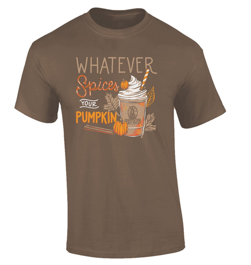 Southernology Whatever Spices Your Pumpkin Statement Tee