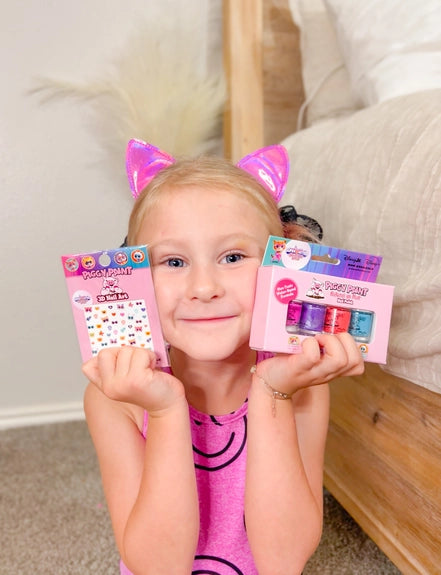 Piggy Paint Superkitties 4-Polish Box Set