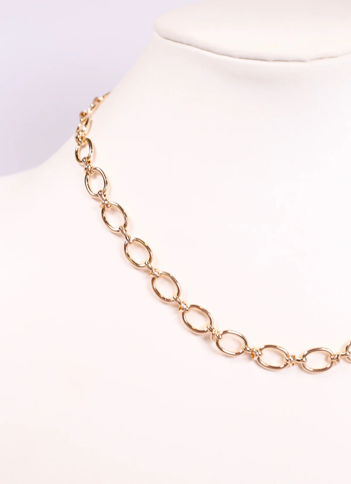 Caroline Hill Gold Morrison Link Necklace