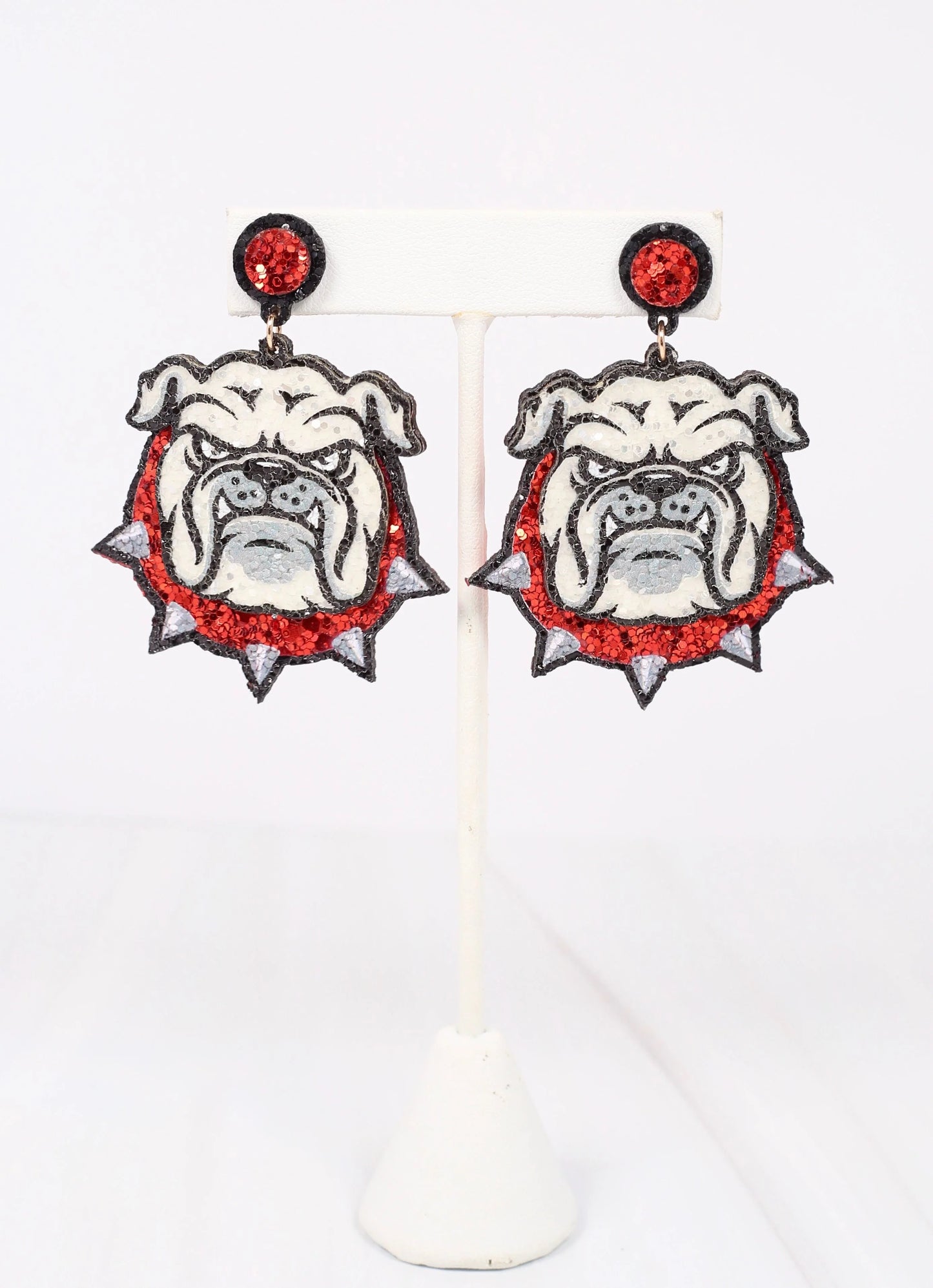 Richt Bulldog Earrings WHITE