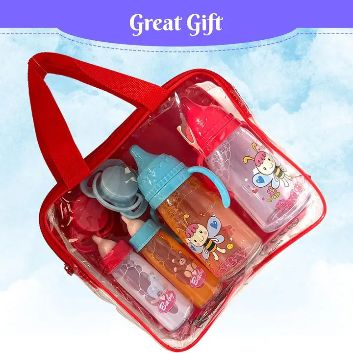 Baby Doll Bottles with Magic Disappearing Milk & Juice