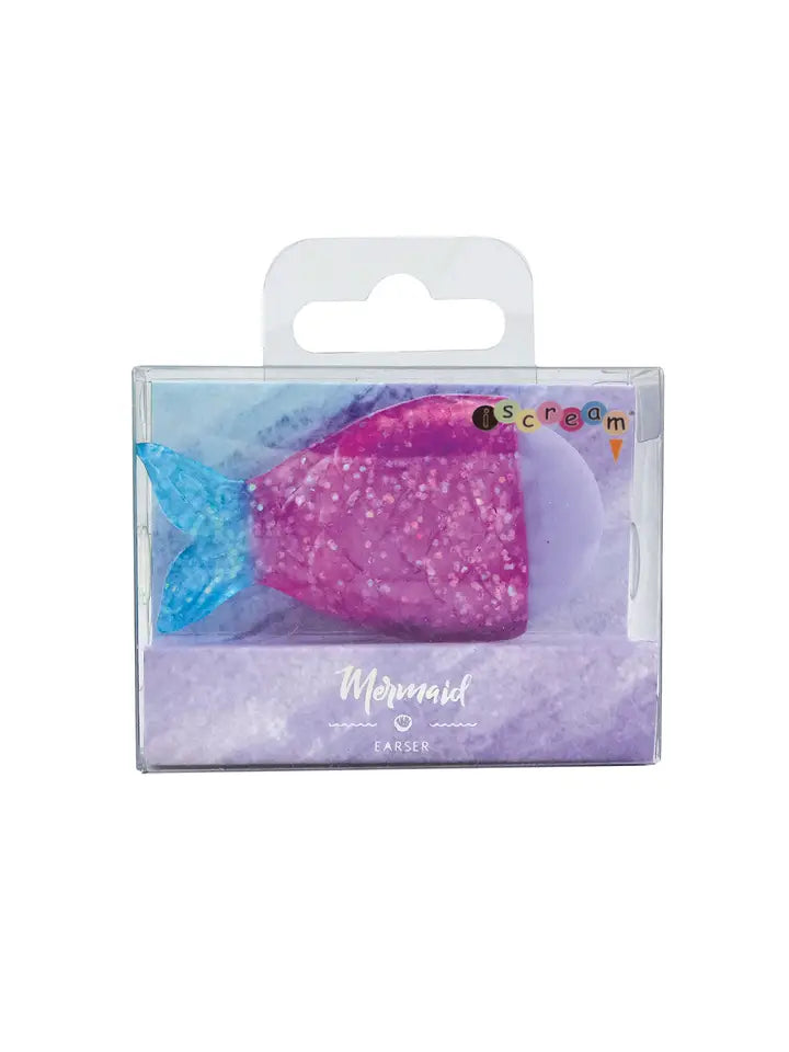 Mermaid Glitter 3D Eraser