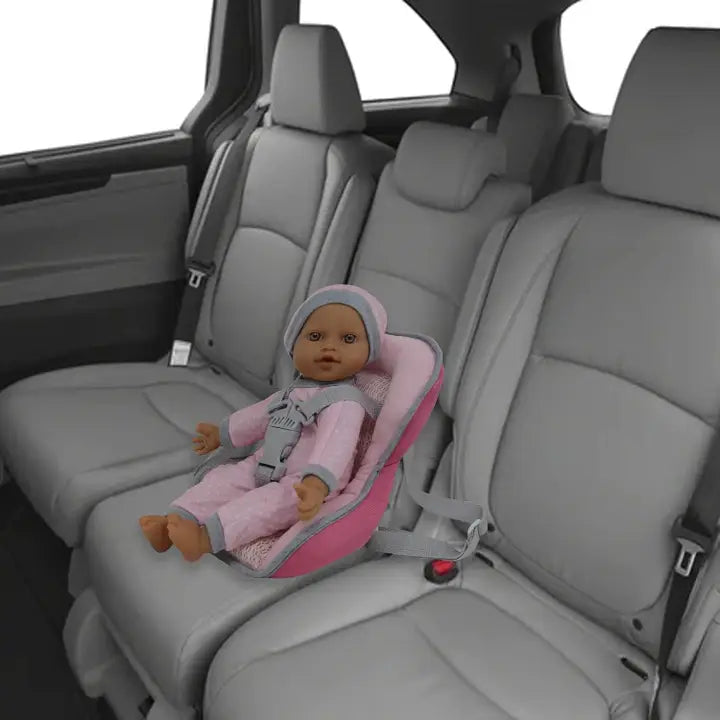 Baby Doll Car Seat Carrier Backpack with 12 Inch Doll