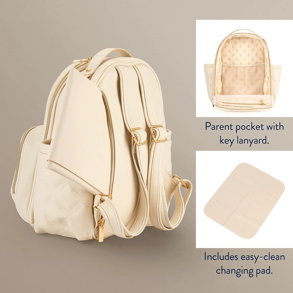 Itzy Ritzy Milk & Honey Itzy Mini Plus™ Diaper Bag Backpack