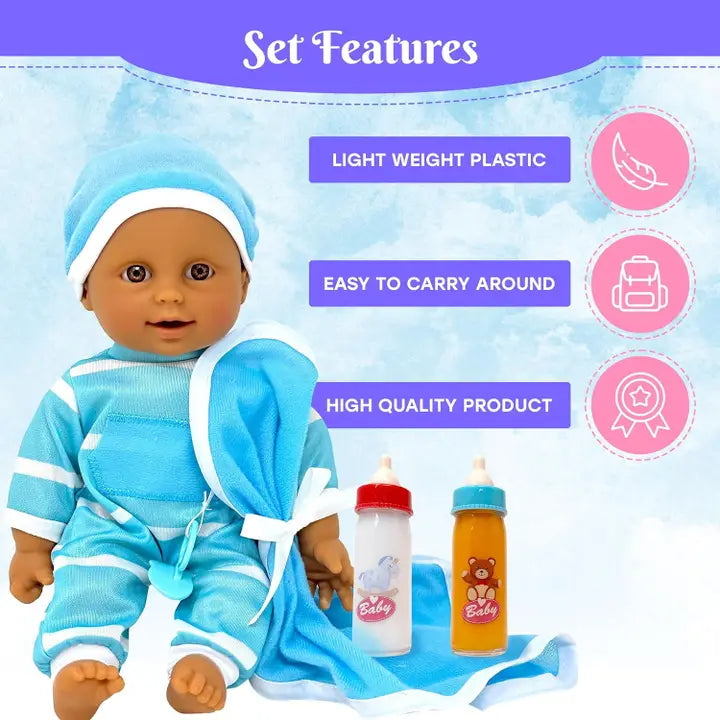 Baby Doll Bottles with Magic Disappearing Milk & Juice