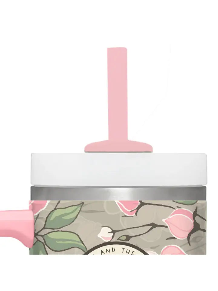 Kerusso 30 oz Stainless Steel Mug with Straw Endures Forever